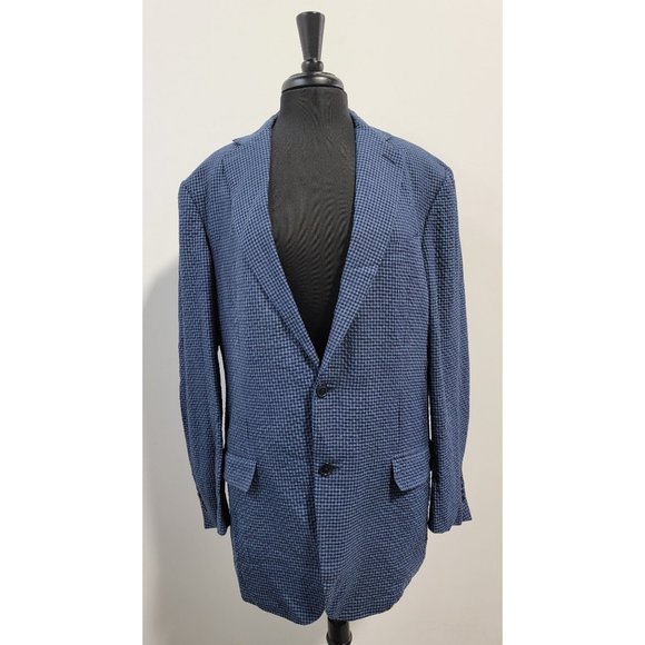 Ermenegildo Zegna Seersucker Crossover Jacket - Picture 1 of 6
